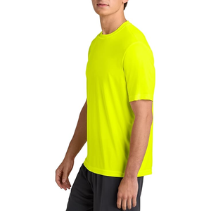 Camisetas de entrenamiento de manga corta para hombre, camiseta ligera de microfibra para deportes atléticos de secado rápido, la mejor calidad - Product Image 3
