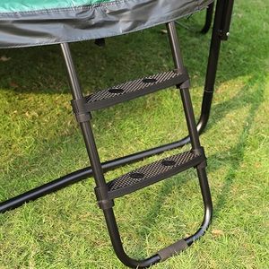 Escalera para Trampolín SONGMICS de 90 cm, Negra, Antideslizante, con Peldaños Anchos y Marco Metálico SLD90BK - Product Image 4