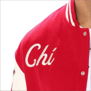 Chaqueta universitaria de tamaño personalizado de alta calidad para uso en invierno Logotipo de diseño único Bordado Tela de estambre High Street Fabricado en fábrica - Product Image 4