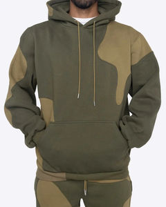 2024 ผู้ชายแฟชั่นใหม่ปรับแต่ง Sweatsuit เสื้อสเวตเตอร์ผ้าฝ้าย 100% และชุดกางเกงขาสั้น - Product Image 4