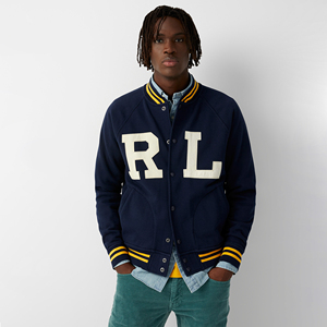 Blouson Bomber Homme Personnalisé en Laine Écologique Coupe-Vent Style Universitaire Baseball High Street Design Chenille - Product Image 4