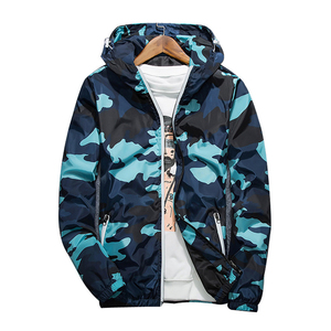 เสื้อโค้ทนักบินชายสะท้อนแสงมีสไตล์แจ็กเก็ตกันลมระบายอากาศได้ดีสำหรับฤดูใบไม้ผลิฤดูใบไม้ร่วงฤดูหนาวกีฬาผ้ายีนส์ - Product Image 4