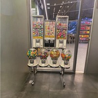 Distributeur automatique COMBO STAND XL - Capsules de jouets, balles rebondissantes, bonbons gélifiés (Reconditionné)