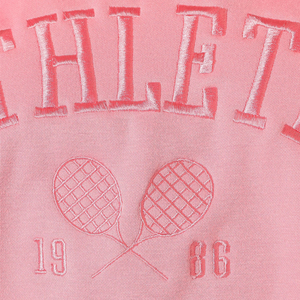 Nouveauté Sweat-shirt à col rond surdimensionné en molleton décontracté d'hiver personnalisé avec broderie et impression en relief Streetwear pour femmes - Product Image 5