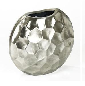 Vase à fleurs en aluminium de qualité durable, finition nickel, pour la décoration de la maison, de l'hôtel et du restaurant - Product Image 2