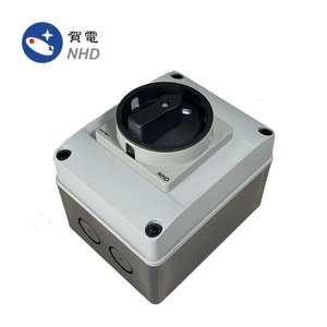 32A ติดตั้งแผงควบคุมสวิตช์แบบ3เสาพร้อมฝาปิดได้รับการรับรอง CE พร้อมเพลาโลหะ - Product Image 1