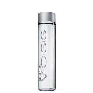 Bouteille d'eau Voss en verre minéral personnalisée de 600ml 500ml 16 oz avec couvercle en métal - Product Image 2