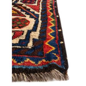 Tapis en laine noué à la main Kiaan Paem-169 bleu, 9x12, rectangulaire, géométrique abstrait, motif puzzle, pour l'entrée, le couloir ou la chambre - pour embellir votre intérieur - Product Image 4