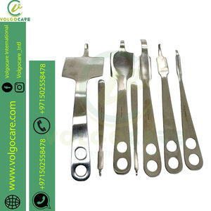 ชุดเครื่องมือผ่าตัดแบบดึงเนื้อเยื่อ Hohmann Orthopedic จำนวน 7 ชิ้น แบบใช้มือ ผลิตจากสแตนเลสเยอรมัน สำหรับเครื่องมือผ่าตัด - Product Image 2