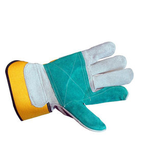 Guantes de Trabajo de Protección para Manos, Precio al por Mayor, para Perforación, Mejor Calidad, Cuero Vacuno, Resistentes a Impactos, Guantes de Trabajo para Aparejadores - Product Image 5