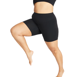 Shorts de Yoga de Cintura Alta para Mujer, Talla Grande, con Tela Elástica de Compresión, Ropa Deportiva de Soporte, Shorts de Entrenamiento para Gimnasio - Product Image 2