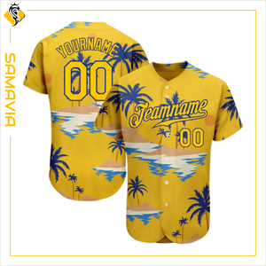 Camiseta de béisbol de atletas de EE. UU. personalizable de SAMAVIA, conjunto transpirable de rendimiento profesional de ingeniería de precisión, ajuste perfecto para fanáticos - Product Image 1
