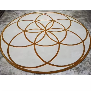 Nouvel arrivage de tapis modernes en laine de créateur Technique tuftée brodée élégante Qualité supérieure Simple Home Hotel Living - Product Image 1