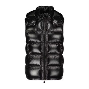 Chaqueta de Plumón Personalizada para Hombre, Chaqueta de Invierno Acolchada de Alta Calidad, Chaleco Acolchado sin Mangas Brillante de Nailon Transpirable - Product Image 1
