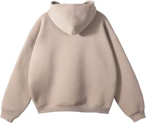 Sudadera con capucha de algodón 100% de alta calidad personalizada para hombre, diseño de bolsillo con cremallera, impresión Digital transpirable de invierno de peso pesado - Product Image 2