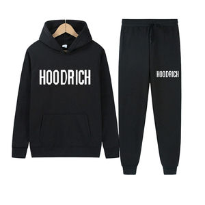 Primavera Invierno Sudadera con capucha Jogging Hombres puff impresión Sudaderas con capucha Impreso Ropa deportiva Espesar Cálido Señoras Niñas Sudadera con capucha Chándales - Product Image 3