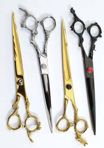 Tijeras de peluquero profesional de salón de alta calidad Tijeras de adelgazamiento de corte de pelo de acero inoxidable - Product Image 6