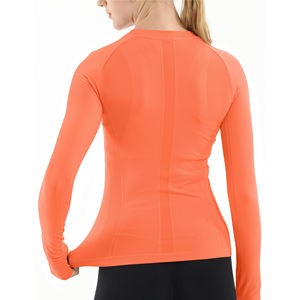 Ropa Deportiva de Yoga de Manga Larga para Mujer, Ropa Deportiva de Gimnasio, Logotipo Personalizado al por Mayor, Alta Calidad - Product Image 2