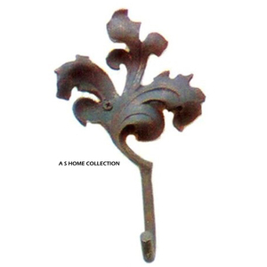 Gancho y Soporte con Diseño de Hoja, Diseño Multifuncional, Perchero para Toallas y Ropa, Ganchos de Pared de Hierro Fundido, Accesorios de Decoración para el Hogar - Product Image 2