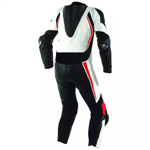 Joli look de qualité supérieure Costumes de course de moto en cuir véritable personnalisés Costumes de moto en cuir personnalisés - Product Image 5
