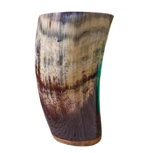 Verres à shot en corne de buffle authentique médiévale viking, fabriqués à la main, 100% corne de buffle naturelle, agate, vaisselle à bière, artisanat naturel de haute qualité - Product Image 2