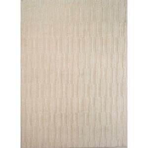 Alfombras de Lana Tejidas a Mano Color Marfil para Uso Doméstico-Skwl-628 - Product Image 1