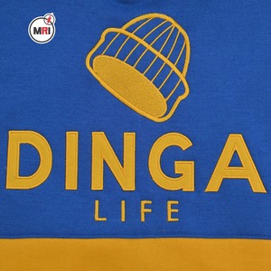 เสื้อมีฮู้ดเสื้อสวมหัวปักลาย3D แฟชั่นสำหรับผู้ชายผ้าฝ้ายนุ่มสองสีดีไซน์แบบมีกระเป๋าสำหรับฤดูหนาว - Product Image 6