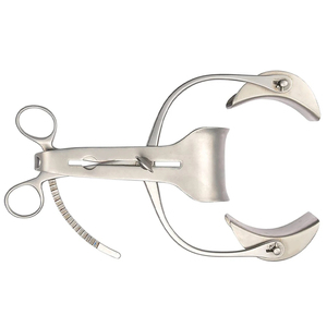 Retractor quirúrgico de triple hoja 38mm X 59mm Trivalve Blade 8 pulgadas Instrumento abdominal Retractor quirúrgico de triple hoja - Product Image 5