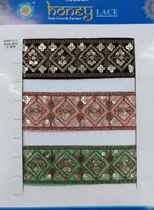 ผ้าบางเนื้อละเอียดปักลายดอกไม้หลากสีสำหรับเจ้าสาวและตกแต่งบ้านดีไซน์ที่สลับซับซ้อน - Product Image 6