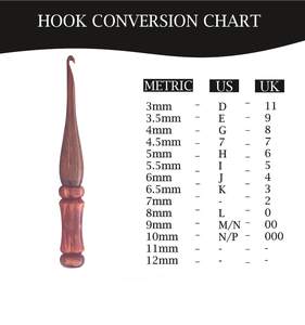 Resin <b>Crochet</b> <b>Hooks</b> Wooden for Crocheting Knitting Various Sizes Available Ergonomic Hand Turned <b>Crochet</b> <b>Hooks</b> Gifts - Product Image 2