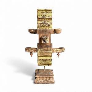 Wooden <b>Candel</b> Stand Elegant Home & Wedding Decoration Christmas & Easter Candle Holders - Product Image 1
