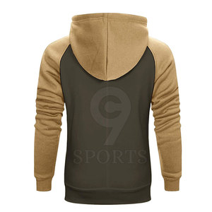 ชุดกีฬาทรงสลิมฟิตของผู้ชายชุดวิ่งมีฮู้ดกำหนดโลโก้เองได้ผ้าคอตตอน100% สีทึบสำหรับฤดูหนาวผู้จำหน่ายจากโรงงาน - Product Image 6