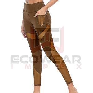 2025เลกกิ้งออกกำลังกายผ้าขนนุ่มกางเกงเลกกิ้งเล่นโยคะผ้าขนนุ่มเป็นมิตรต่อสิ่งแวดล้อม - Product Image 2