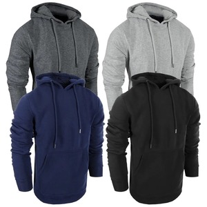 2024 ODM Unisex Long Sleeve Hoodie Hot Selling <b>100</b>% Cotton/<b>Polyester</b> Street Wear 3D Embroidered Logo for Men Plain Dyed Print - Product Image 1