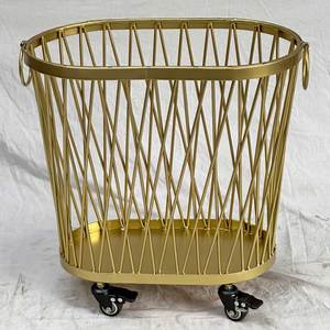 Organizador de Ropa Resistente para Baño - Cesto de Lavandería Portátil (PP y Tela) - Product Image 5