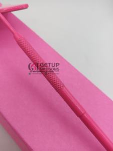 Miroir de poche rond éclairé de haute qualité en acier inoxydable avec revêtement en poudre argentée pour extensions de cils, outil de beauté personnalisable avec logo - Product Image 4