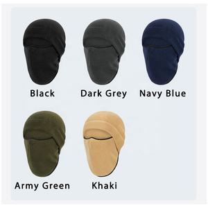 Masque facial en polaire d'hiver en polyester coupe-vent pour homme, cagoule pour usage quotidien adulte - Product Image 5