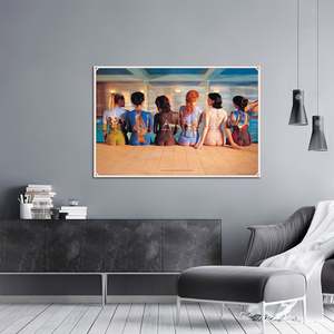 Póster de Estilo Moderno de Pink Floyd, Ilustraciones de Portadas de Álbumes Hechas de Papel - Product Image 2