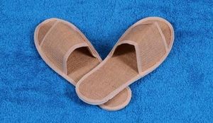 รองเท้าแตะปอกระเจาธรรมชาติสำหรับผู้ชาย & ผู้หญิง | รองเท้าแตะในร่มที่เป็นมิตรกับสิ่งแวดล้อม | รองเท้าแตะสไตล์ชนเผ่าทำด้วยมือ - Product Image 2