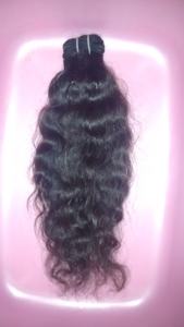 Cabello crudo indio ondulado de cuerpo Natural 100%, cabello Virgen de la mejor calidad de exportación, donante único para extensiones de cabello - Product Image 6