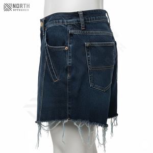 กางเกงยีนส์ขาสั้นสำหรับผู้หญิงกางเกงขาสั้นผ้าเดนิมเข้ารูปแบบลำลองสำหรับฤดูร้อนกางเกงขาสั้นสำหรับผู้หญิงใส่สบายสำหรับผู้ชาย - Product Image 6