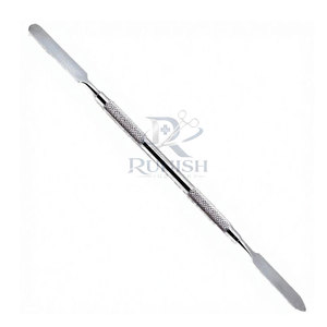 Spatule de laboratoire dentaire manuelle en acier inoxydable réutilisable légère à lame lisse pour mélanger les composés et matériaux dentaires - Product Image 2