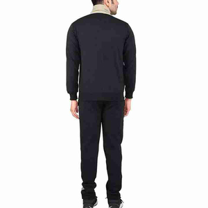 Sur mesure hommes noir hiver solide Streetwear Hip Hop survêtement pour survêtement sweat à capuche ensemble strass cordon de serrage - Product Image 5