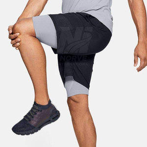 Gym Fitness Workout Clothing <b>Men</b> <b>Shorts</b> With <b>Compression</b> Custom Made Durable Material <b>Men</b> <b>Compression</b> <b>Shorts</b> - Product Image 6