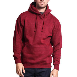 Fabricante de ropa personalizada al por mayor sudaderas con capucha de los hombres de gran tamaño básico de mezcla de algodón sudaderas con capucha de bloque de color con capucha para los hombres - Product Image 1