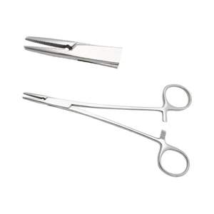 Portaagujas de madera Crile desechable, de 15cm fórceps, aguja Mayo Hegar de alta calidad, soporte de aguja de acero inoxidable de un solo uso - Product Image 3