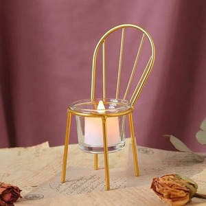 Available High Quality Round Available Glass Candle Jar for Home & Hotel Decoration New Design Best Price Metal Candle <b>Lantern</b> - Product Image 2