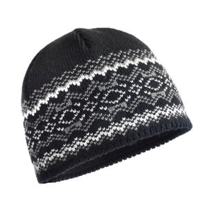 Gorro Jacquard con letras Premium, gorro de punto de invierno personalizado, gorro suave y cálido con bordado personalizado para ropa de moda - Product Image 1