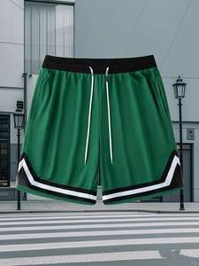 Short de fitness à compression pour homme, pantalon de sport imprimé boxe, double couche, séchage rapide, basket-ball, plage, short de fitness - Product Image 5