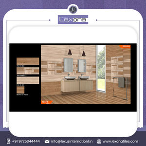 Meilleur choix pour les carrelages de mur de salle de bains moderne Céramique polie mat de qualité exceptionnelle du fournisseur indien Solid Texture Villas - Product Image 6